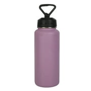 Ozark Trail 32 oz Stainless Steel Insulated Flip-Straw Water Bottle, Lilac