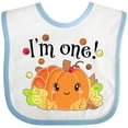 thumbnail image 3 of Inktastic I'm One Pumpkin Birthday Autumn Boys or Girls Baby Bib, 3 of 4