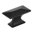 thumbnail image 1 of Hickory Hardware P2151-MB 1,75 x 0,9375 in. Bouton de Collection Bungalow & 44; Fini Noir Mat, 1 of 1