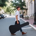 thumbnail image 2 of Yescom Acoustic Guitar Hard Case Wooden Hard Shell Carrying Case with Lock Latch Key, 2 of 11