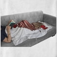 thumbnail image 6 of Cupcake Soft Flannel Fleece Throw Blanket, Delicious Cake Icing and Cherry Flavour Homemade Dessert Nutrition, Cozy Plush for Indoor and Outdoor Use, 50" x 60", Coral Vermilion Peach, by Ambesonne, 6 of 6