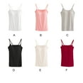 thumbnail image 4 of Qarigey Tops de mujer, vestido deportivo para niñas, chaleco deportivo acolchado, camisola de Yoga de Color sólido de verano sin anillo de acero, Prendas para la parte del cuerpo Negro L Qarigey AP011310-18B, 4 of 6