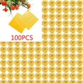 thumbnail image 2 of 100pcs Square Aluminum Foil Wrappers Wrappers Candy package Colorful Package for Sweets Candy Chocolate Lollipops, 2 of 5