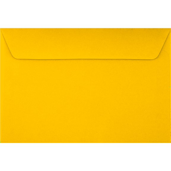 LUXPaper 6 x 9 Booklet Envelopes, Sunflower, 250/Pack