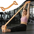 thumbnail image 2 of Resistance Bands With Soft Foam Handles & Fitness Exercise Bands Shoulder Arm Leg Workout Strap Lightweight & Portable For Full Training, 2 of 6
