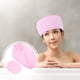 thumbnail image 4 of 1 juego de diadema facial para el cuidado de la piel, diadema de spa, diadema para mujer con esponja para lavarse la cara., 4 of 5