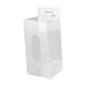 thumbnail image 3 of Dispensador de guantes de acrílico con tapa organizadora, soporte de pared para guantes transparente 1 cuadrícula, 3 of 9