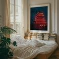 thumbnail image 4 of Reading Pagoda 02 - Reading Pennsylvania Photography Architecture Neon Sign Night Sky Travel Poster Car Scenic Unframed Wall Art Print 22 x 28 inches, 4 of 13