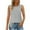 Gray, variant on TKLPEHG Tank Tops for Women Crew Neck Tank Top Loose Comfy Lightweight Solid Color Fashion Sleeveless T Shirt Casual Summer Clothes Blouses (Black,M)
