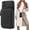 Black, variant on Crossbody Wallet Case for iPhone Xs Max, RFID Blocking PU Leather Zipper Handbag Purse Flip Cover, Kickstand Folio Case with Card Slots Holder Wrist Strap Lanyard 6.5 Inch (Black)