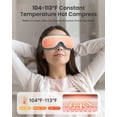thumbnail image 3 of RENPHO Eye Massager with Heat Music for Migraine Relax Eye Strain, Control on APP, 3 of 7