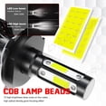 thumbnail image 6 of 9003 LED Headlight + H3 Fog Light Bulbs Combo 4pc For Mazda Protege 2001 2002 2003，CHUSYYRAY, 6 of 13