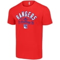 thumbnail image 2 of Men's Starter  Red New York Rangers Half Puck T-Shirt, 2 of 3