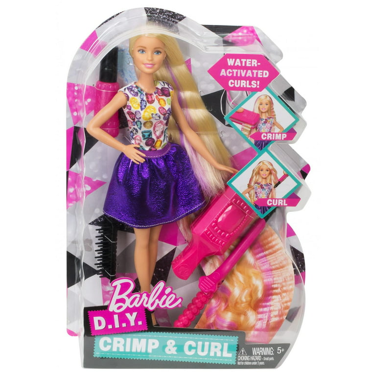 Barbie Boneca Crimp & Curl