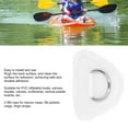 thumbnail image 4 of 6Pcs D Ring Pad Elastic Rope Set,Durable Stainless Steel PVC D Ring Patch with Bungee Cord for Boats Canoes Kayaks Surfboards, 4 of 7