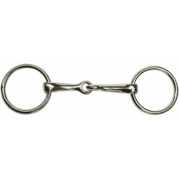 Showman MINI/PONY O-Ring Snaffle Bit