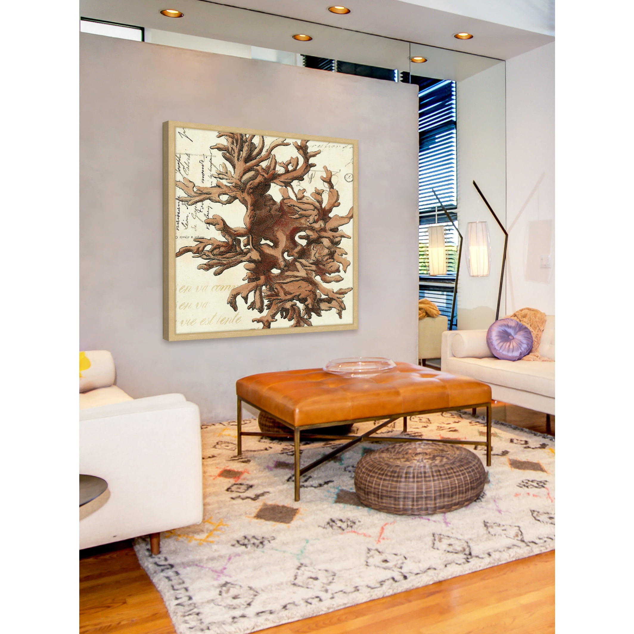 Marmont Hill "Romance du Mer III" Framed Painting Print