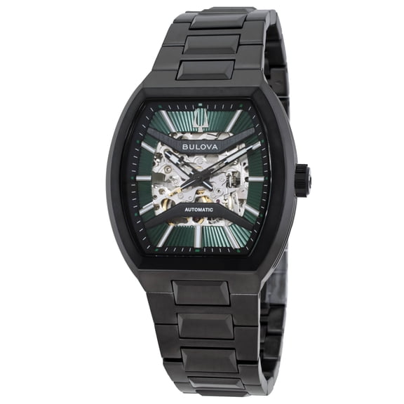 Bulova Maquina Automatic Green Dial Men's Watch 98A321