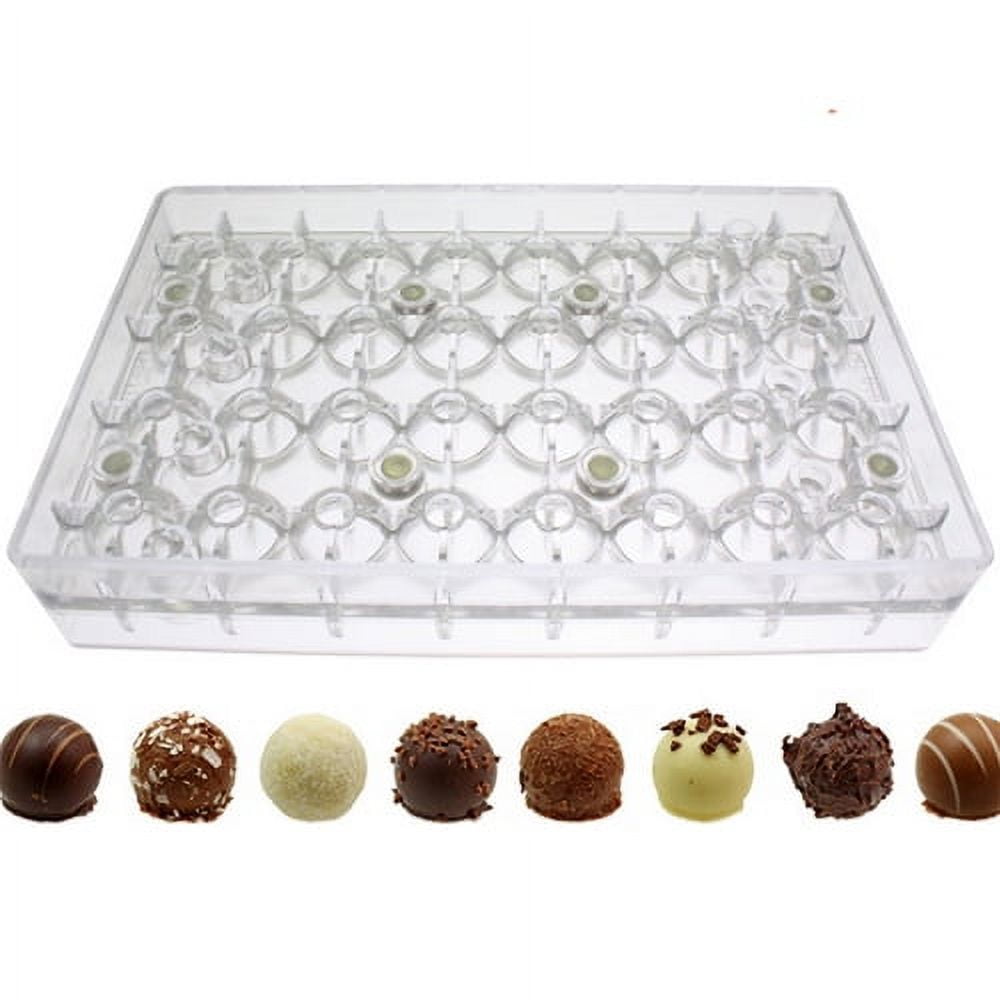 Injection Polycarbonate Magnetic 3D Truffle Mold - Egg Praline (9g)