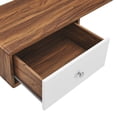 thumbnail image 4 of Transmit 55" Wall Mount Corner Wood Office Desk, 4 of 4