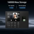 thumbnail image 2 of Time Attendance,Support Palm Employees Support Usb Port Data Support Usb Suitable Restaurant Business Palm Print Restaurant Office Time Attendance Clock Support Twirltide, 2 of 7