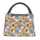 thumbnail image 1 of Fotbe colorful Skull sunflower Bolsa Térmica Portátil con Estampado, Bolsa de Entrega de Alimentos Aislada, Bolsa Reutilizable de Gran Capacidad para Comidas y Supermercado, 1 of 6