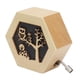 thumbnail image 1 of Artesanías De Madera, Caja De Música Manivela Manual Tallas Exquisitas Para Cumpleaños Para Navidad Para Regalo ANGGREK No, 1 of 7