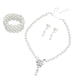 thumbnail image 1 of 1Set Collar y Baratos para Novias Diademante de Imitación + 1Pieza con Articiales Accesorios Decorativos de Novias Yuyangstore collar pendientes pulsera conjunto, 1 of 8