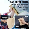 thumbnail image 5 of Paño de gamuza para coche, paquete de 2 toallas de gamuza para secado de coche para lavado de coches, 5 of 5