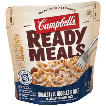 Campbell's Ready Meals Homestyle Noodles & Beef