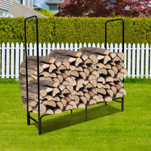 Cterwk Firewood Storage Rack with Cover Wood Pile Cover