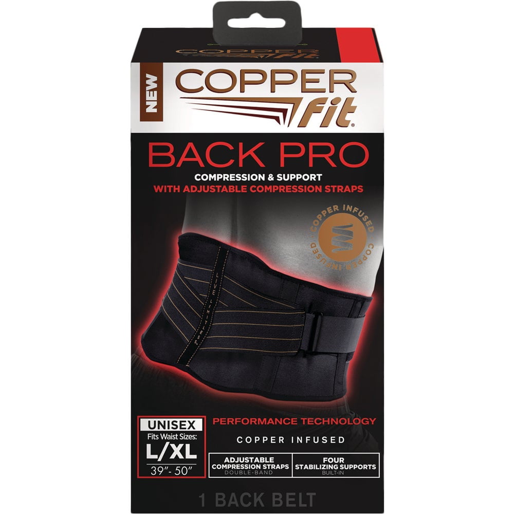 Copper Fit Back Pro Largexl Back Support Brace 8558