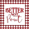 thumbnail image 2 of Allen, Kimberly 15x15 White Modern Wood Framed Museum Art Print Titled - Better Not Pout, 2 of 4