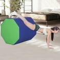 thumbnail image 5 of CL.HPAHKL Octagon Mat Gymnastics, Skill Shape Tumbling Mat 24.4" x 25.6" Gymnastics Roller for Tumbling Back Handspring Trainer for Gymnastics Gym Fitness Home Cheerleading Martial Arts, 5 of 8