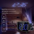 thumbnail image 1 of Despertador Reloj Proyección Digital ELEHOT Direct con Adaptador de Corriente y Ajuste de Brillo azul, 1 of 2