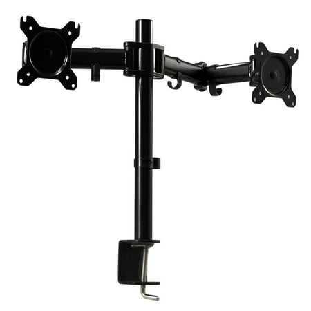Dual Monitor Arm Desk Table Mount Swivel Stand