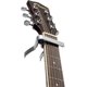 thumbnail image 2 of 1 Uds. (plateado, aproximadamente 8,5*8cm) cejilla cromada Universal, compatible con guitarras acústicas, clásicas, eléctricas y bajos., 2 of 3