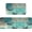 Blue, variant on Pink Rose Floral Kitchen Rugs 2 Piece Set Non Skid, Washable Boho Rugs for Kitchen Floor Set of 2, Colorful Bohemia Flower Kitchen Mats and Rugs for Indoor,Hallway,Laundry