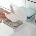 thumbnail image 3 of ACDANC 2026 New Soap Box Pink,Soap Holder Travel Soap Bar Container Holder Case Travel Dish Storage Drainers Box Cover Dishes Plastic,Shelves,(1X Soap Box),For Travel,Home,Hotel,Packing,Storage, 3 of 9