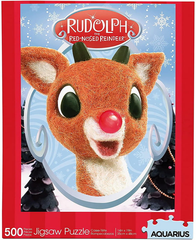 1000-Pieces Rudolph the Red-Nosed Reindeer Slim Jigsaw Puzzle 