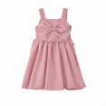 thumbnail image 1 of FLORY Vestido con Moño para Niña | Vestido casual para Niña | 0152, Palo de Rosa, G, 1 of 5