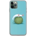 thumbnail image 1 of Phone Case Transparent Black Glass On A Mossball Axolotl Bumper Absorption Compatible with iPhone 12 Pro Max 6.7 Inch, 1 of 4