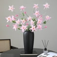 thumbnail image 3 of Selrti Faux Columbine Flower Artificial Flowers with Bendable Stems Realistic Fake Flower Stem for Home Office Wedding Bouquets Decor, 3 of 8