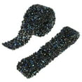 thumbnail image 3 of Mesh Wrap Roll, 1 Yard Sparkle  Rhinestone Ribbon  Mesh Wrap Roll Arts Crafts Event Decorations For Wedding Party Birthdays Baby Shower Decoration, 3 of 8