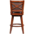 thumbnail image 5 of Boraam Broadmoor Wood Kitchen Swivel Bar Stool - Cherry Finish, 5 of 8