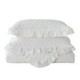 thumbnail image 2 of JML Quilt Set 3-Piece King Size, Classic Vintage-Inspired Stonewashed Bedspread Coverlet, 2 of 5