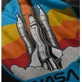 thumbnail image 5 of Retro NASA Worm Logo Rocket Launch Romper Boys or Girls Infant Baby Brisco Brands 12M, 5 of 7