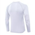 thumbnail image 3 of Long Sleeve Men's Top Stretch Tight Athletic Compression Sport Running Long Sleeve T-Shirt, 3 of 3