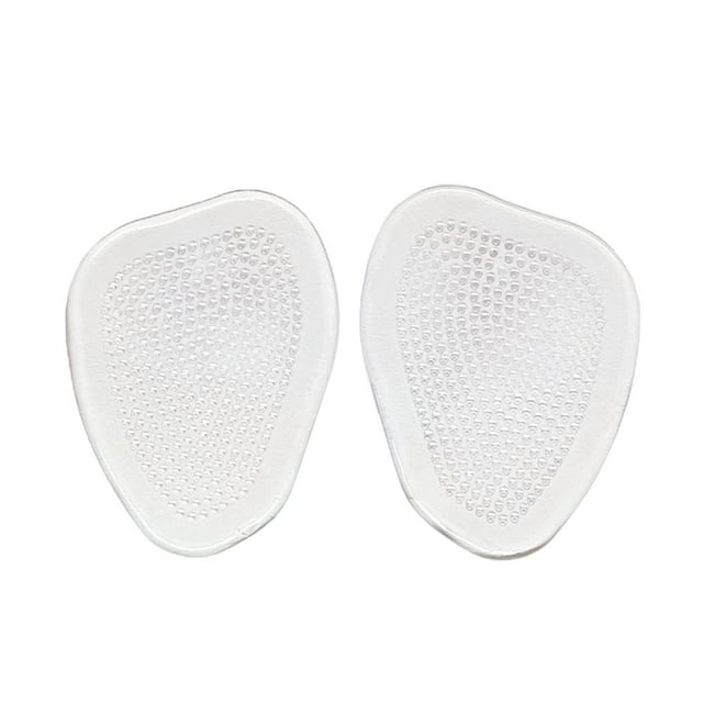 Hearth & Gear 1 Pair GEL Forefoot Of Foot Massage Cushions Shoe Insoles Pads Women Shoe Inserts For Foot Transparent Sock Assistant Device No Bending Wart Remover for Face Baby Feet Remover Foot