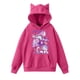 thumbnail image 1 of pop Huntrix Print Cat Ears Hoodie with De-mon Sweatshirt HUNTRX Movie Fashion Streetwear Long Sleeve Print Soft Sweatshirt L, 1 of 4